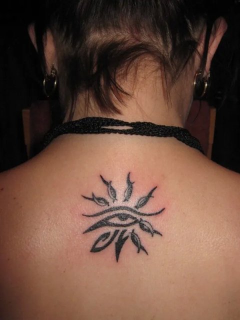 Jo - Sun Ra: real inked placement tattoo photo thumbnail