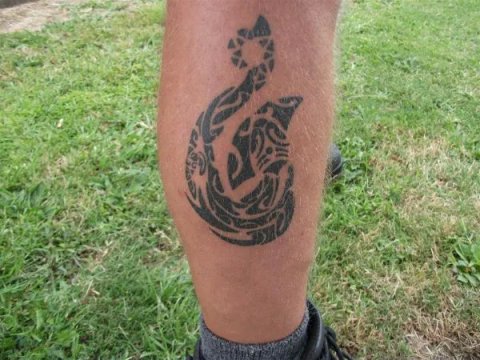 John - Hei Matau: real inked placement tattoo photo thumbnail