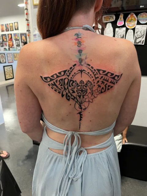 Jordan - Ohipa&emacr;: real inked placement tattoo photo thumbnail
