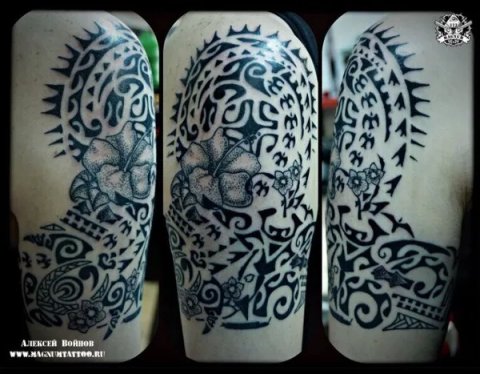Julia - Tipiwhenua: real inked placement tattoo photo thumbnail