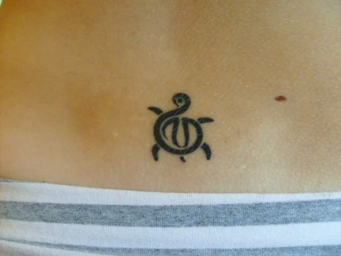 Katrhin - Turtle: real inked placement tattoo photo thumbnail