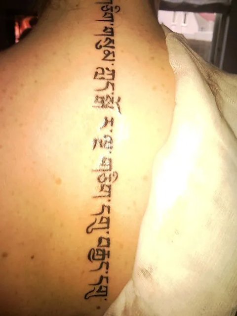 Kirsty: real inked placement tattoo photo thumbnail