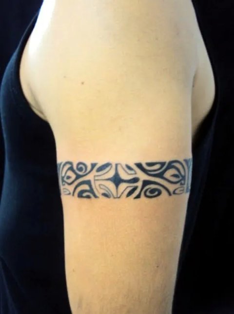 Leandro - Protective band: real inked placement tattoo photo thumbnail