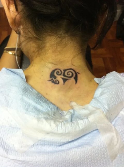 Lizeth - Elephant: real inked placement tattoo photo thumbnail