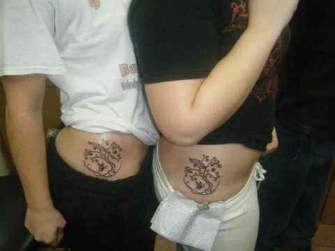Lorean - Tree of life: real inked placement tattoo photo thumbnail