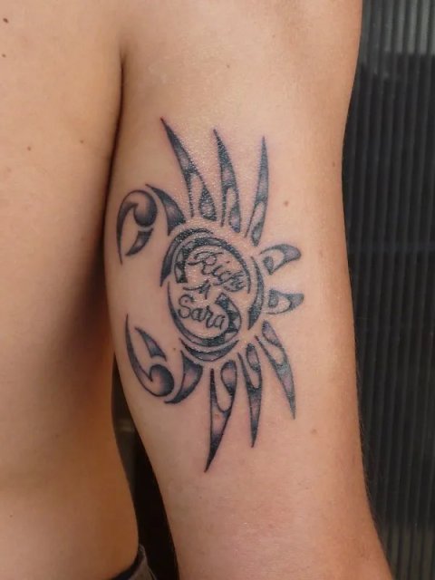 Luca - Crab: real inked placement tattoo photo thumbnail