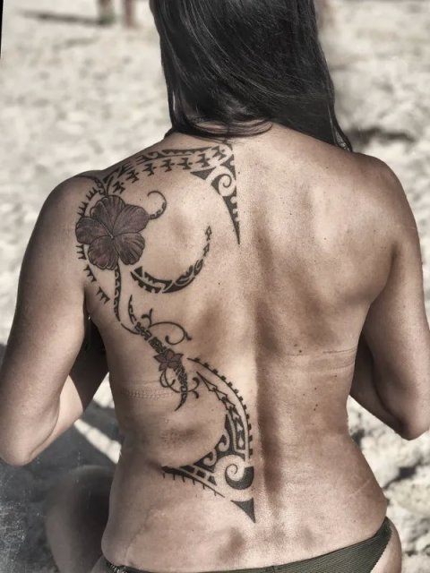 Luisa - Mātā hou: real inked placement tattoo photo thumbnail