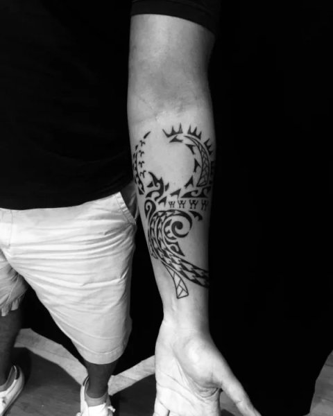 Maomaochua - Phoenix: real inked placement tattoo photo thumbnail