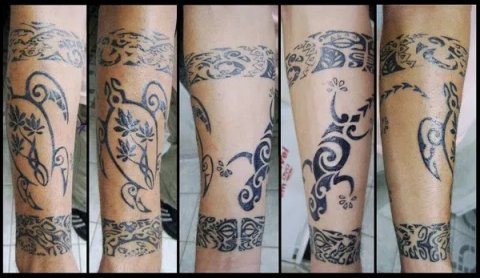 Marcelo - Mole e pequeno: real inked placement tattoo photo thumbnail