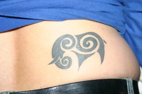 Marcia - Elephant: real inked placement tattoo photo thumbnail
