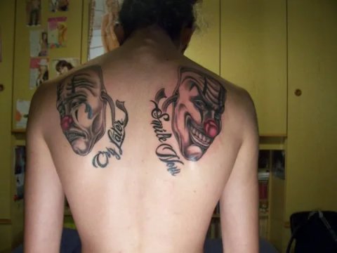 Marco - Cry later, Smile now: real inked placement tattoo photo thumbnail