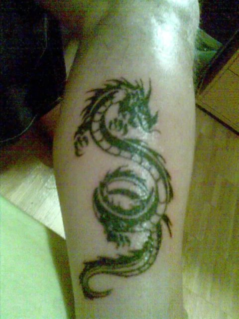 Marco - Drago: real inked placement tattoo photo thumbnail