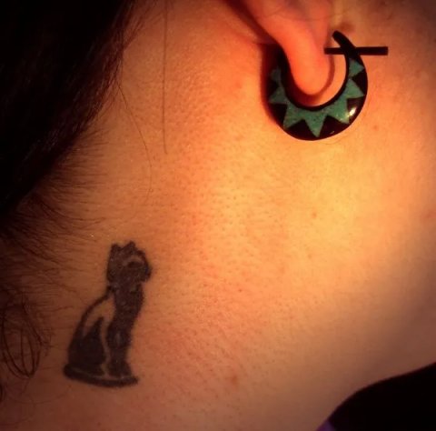 Marika - Bastet: real inked placement tattoo photo thumbnail