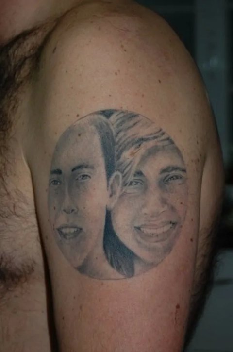 Mario - Filhos: real inked placement tattoo photo thumbnail