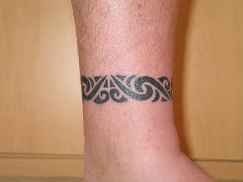 Martin - Maori armband: real inked placement tattoo photo thumbnail