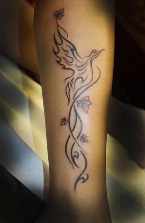 Martina - Phoenix & ivy: real inked placement tattoo photo thumbnail