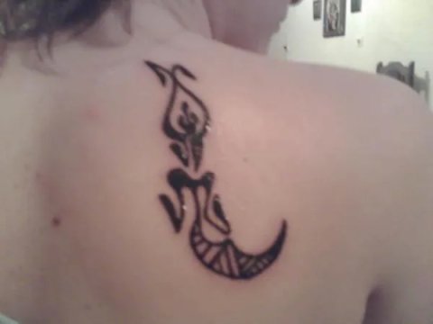 Martina - Lizard: real inked placement tattoo photo thumbnail