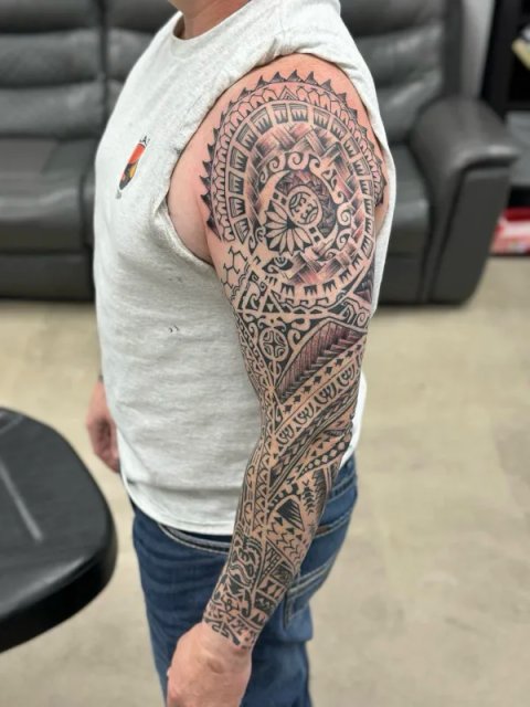 Michael - Alalua: real inked placement tattoo photo thumbnail