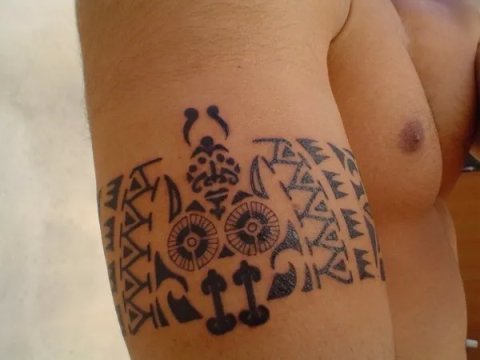 Michele - Sardinia: real inked placement tattoo photo thumbnail