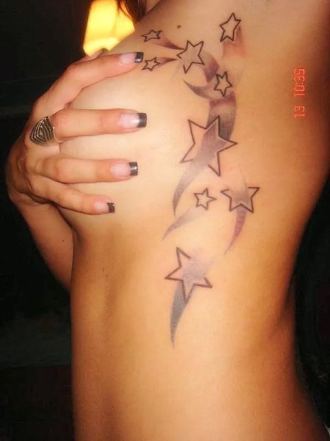 Mira - stars: real inked placement tattoo photo thumbnail