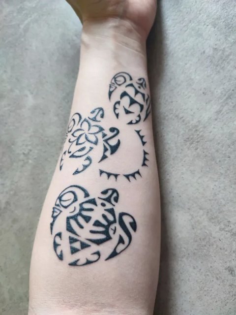 Monica - Too toru honu: real inked placement tattoo photo thumbnail