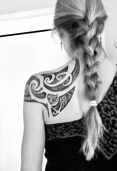 Nadia - Ruru: real inked placement tattoo photo thumbnail
