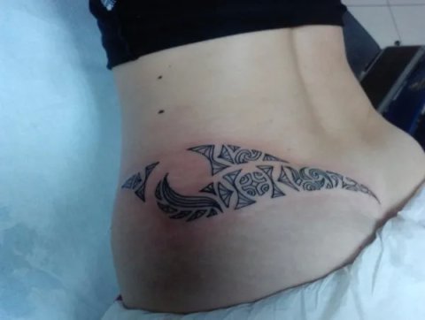 Natassa - Taiao: real inked placement tattoo photo thumbnail
