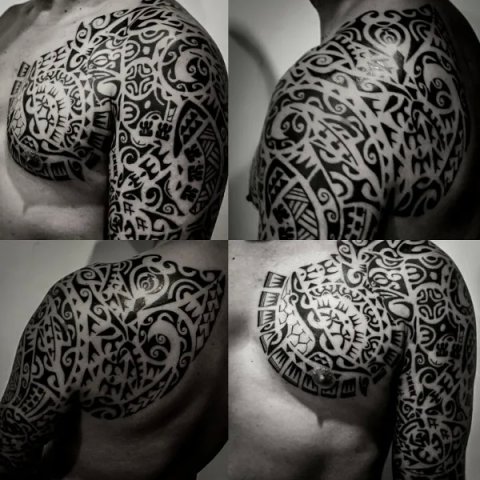 Nilton - Ocean legacy: real inked placement tattoo photo thumbnail