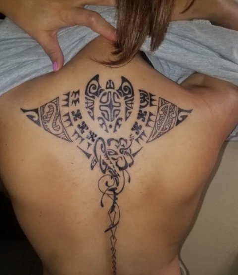 Norma - Whai: real inked placement tattoo photo thumbnail