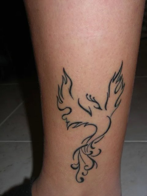 Patrizia - fenice: real inked placement tattoo photo thumbnail