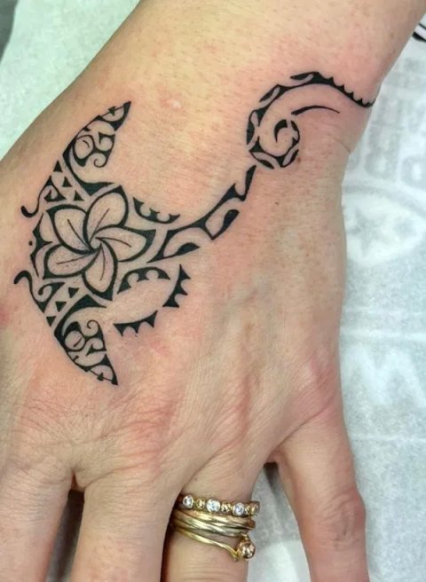Pavla - Tahe: real inked placement tattoo photo thumbnail