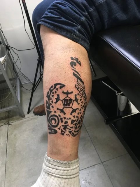 Pica - Matau: real inked placement tattoo photo thumbnail