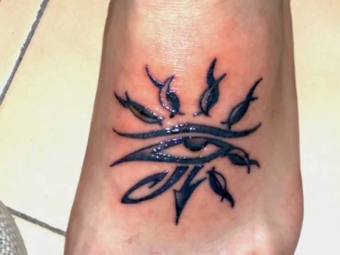 Pietro - Sun Ra: real inked placement tattoo photo thumbnail
