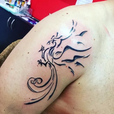 Pietro - SDD phoenix: real inked placement tattoo photo thumbnail