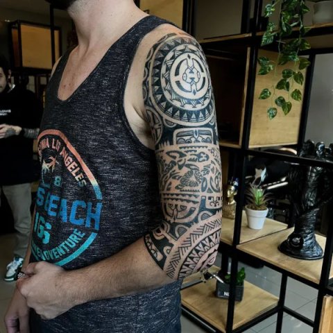 Raapha - Ukaipo extension: real inked placement tattoo photo thumbnail