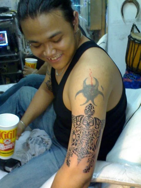 Red - Kaumoana: real inked placement tattoo photo thumbnail