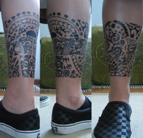 Renan - legband: real inked placement tattoo photo thumbnail
