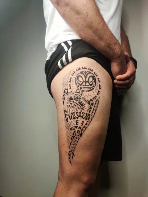Ricardo - Ahopapaa: real inked placement tattoo photo thumbnail
