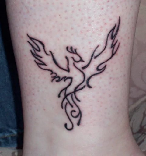 Robin - Phoenix: real inked placement tattoo photo thumbnail