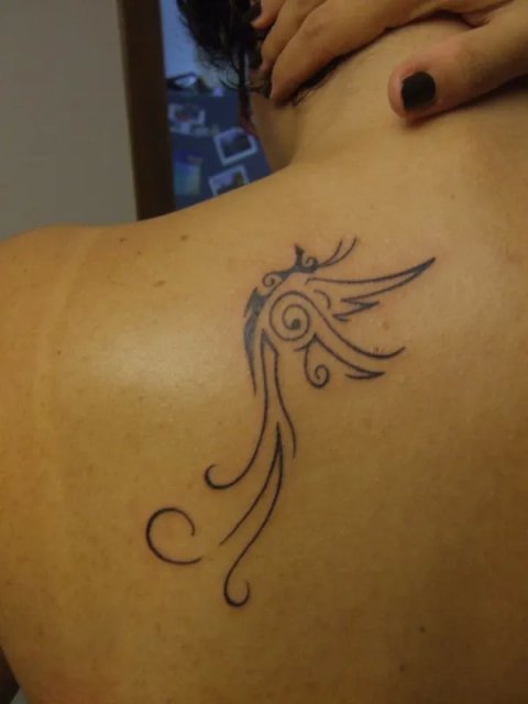Rossana - Phoenix: real inked placement tattoo photo thumbnail