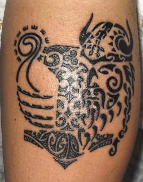 Salvatore - Viking: real inked placement tattoo photo thumbnail