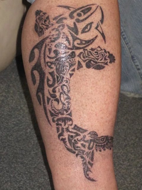 Shaun - Composite Koi: real inked placement tattoo photo thumbnail