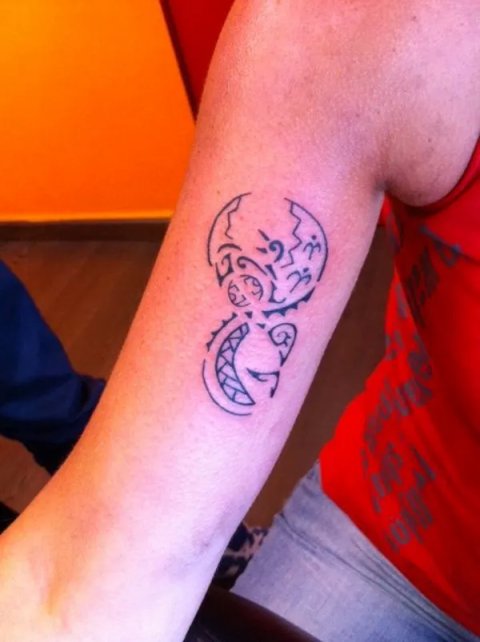 Sofie - Phoenix twist: real inked placement tattoo photo thumbnail