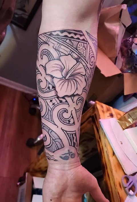 Solomon - Atinga: real inked placement tattoo photo thumbnail