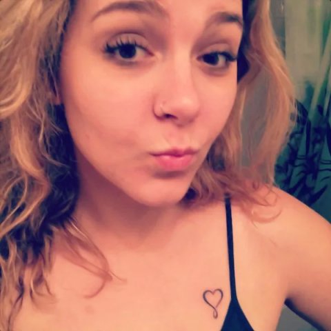 Stephy - Infinity heart: real inked placement tattoo photo thumbnail