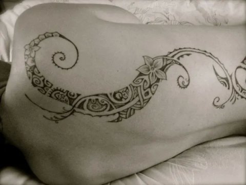 Tanne - Poly mix back: real inked placement tattoo photo thumbnail