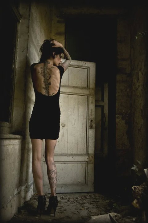 TattooTanne - Kim spinal: real inked placement tattoo photo thumbnail