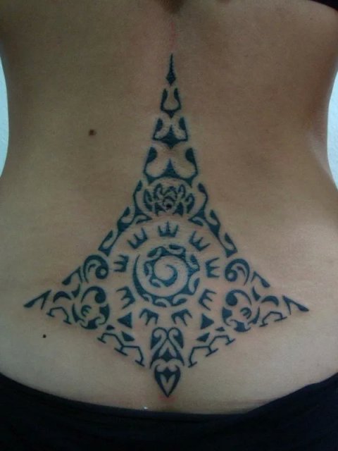 Tiki tattoo - Maramatanga: real inked placement tattoo photo thumbnail