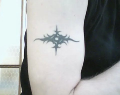Uber - Tribal: real inked placement tattoo photo thumbnail