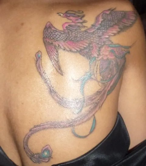 Valerie - Phoenix: real inked placement tattoo photo thumbnail
